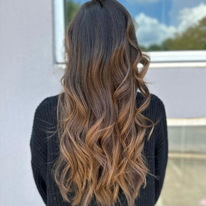 Brown w/Blonde Balayage Gallery