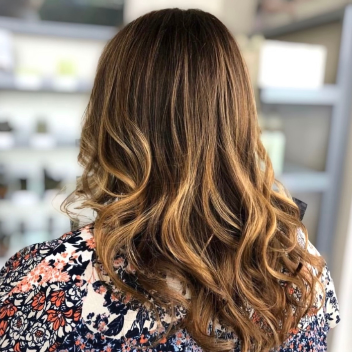 Brown w/Blonde Balayage Gallery