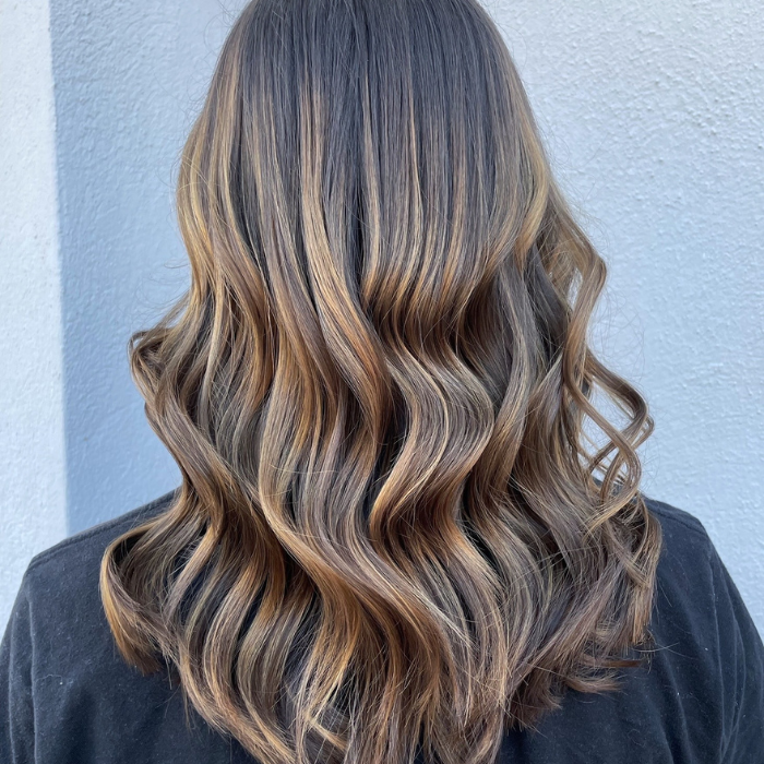 Brown w/Blonde Balayage Gallery