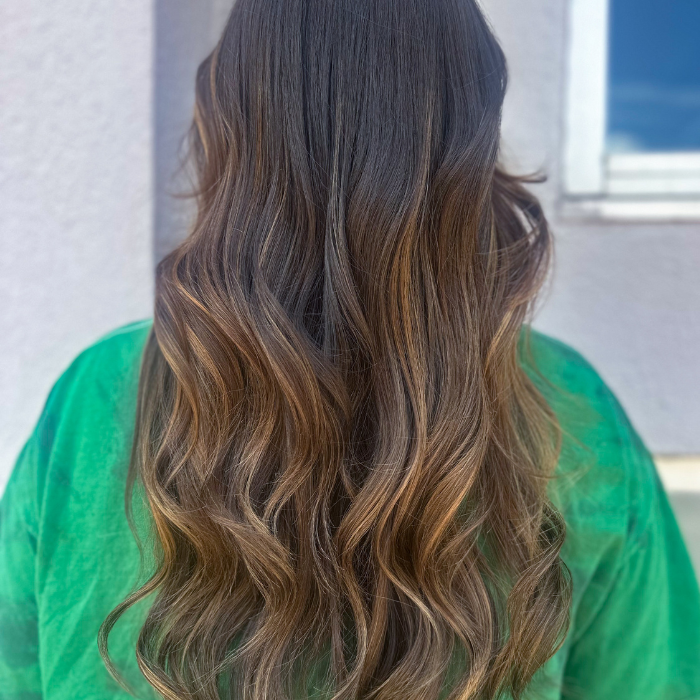 Brown w/Blonde Balayage Gallery