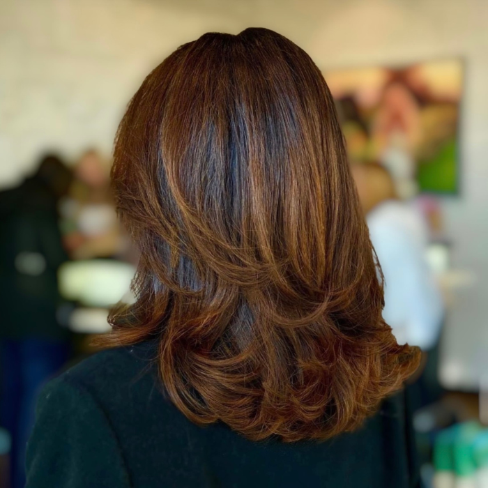 Brown w/Blonde Balayage Gallery