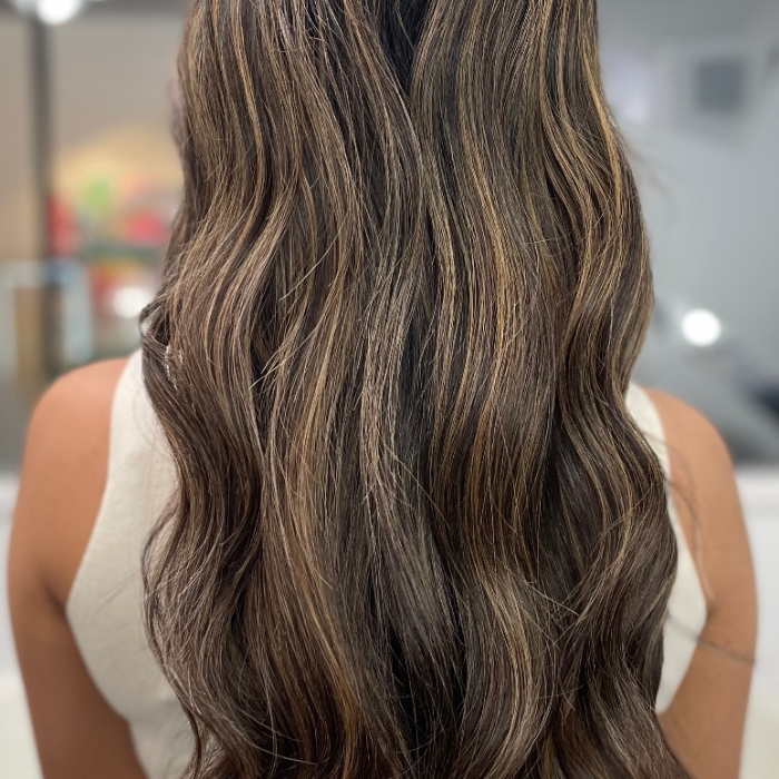 Brown w/Blonde Balayage Gallery