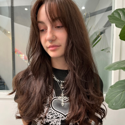 Below Shoulders Straight Cut