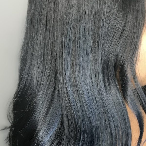 Black-Blue Creative Hair Coloring-min