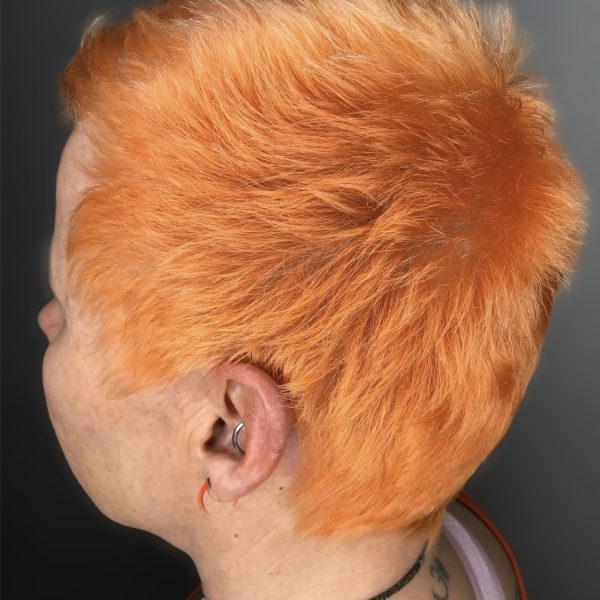 Orange Creative Hair Color-min