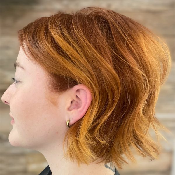 Orange Creative Hair Coloring-min